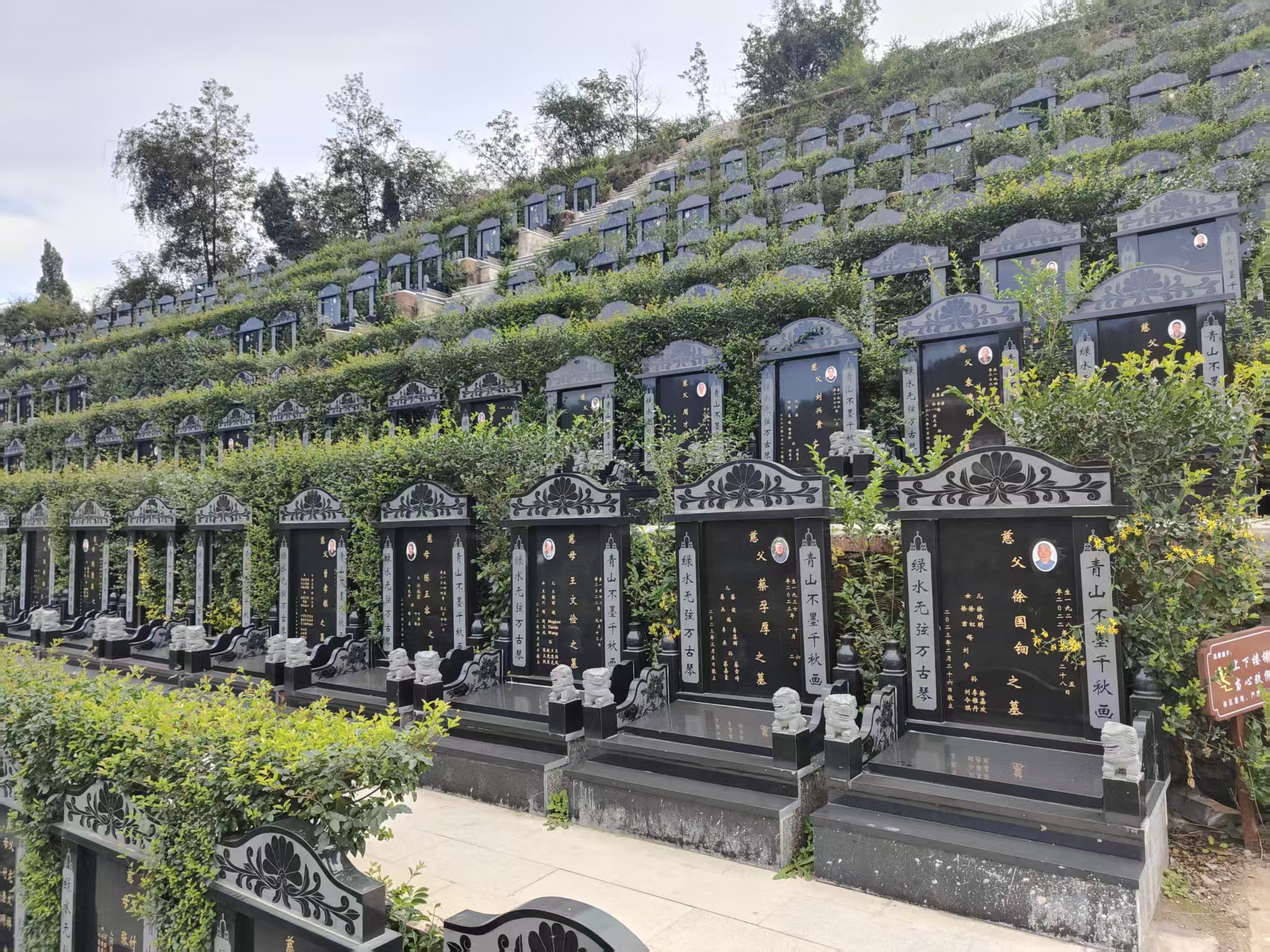卧龙寺公墓墓型样式6
